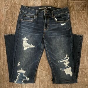 American Eagle Outfitters Women's Distressed jeans - stretch x